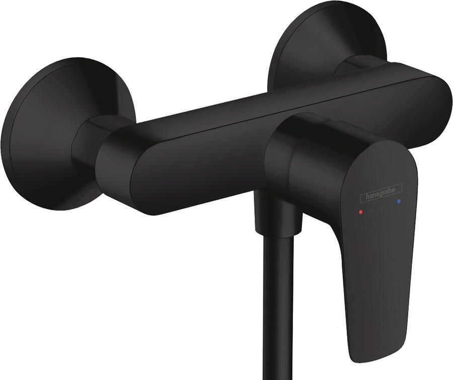Hansgrohe Talis E douchekraan met koppelingen mat zwart 71760670