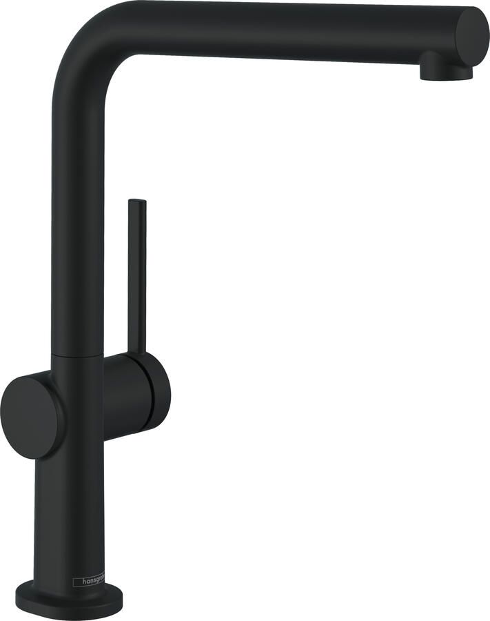 HANS GROHE Hansgrohe Talis M54 keukenmengkraan 1jet 215mm uitloop 296mm hoogte draaibaar mat zwart 72840670