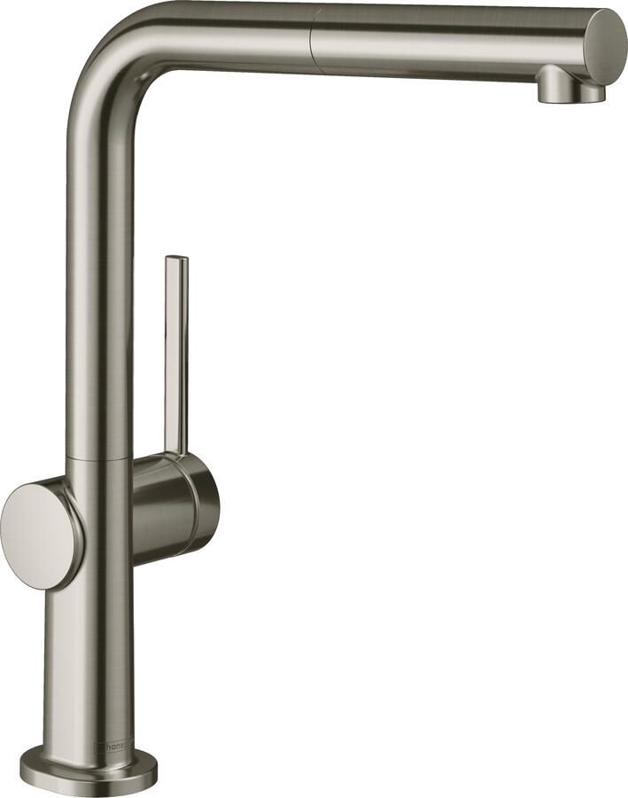 Hansgrohe Talis M54 ééngreeps keukenmengkraan met draaibare uittrekbare uitloop en sBox 29 6 cm rvs
