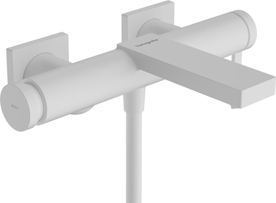 Hansgrohe Tecturis E ééngreeps badmengkraan opbouw mat wit