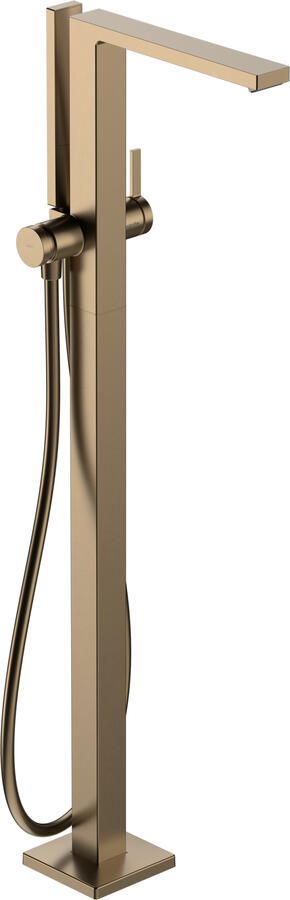 Hansgrohe Tecturis E ééngreeps badmengkraan vloergemonteerd Brushed Bronze