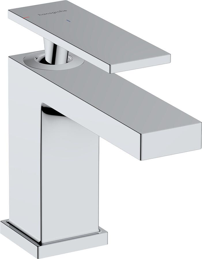 Hansgrohe Tecturis E Wastafelmengkraan zonder afvoer coolstart zonder afvoer 12.2cm uitloop chroom 73001000