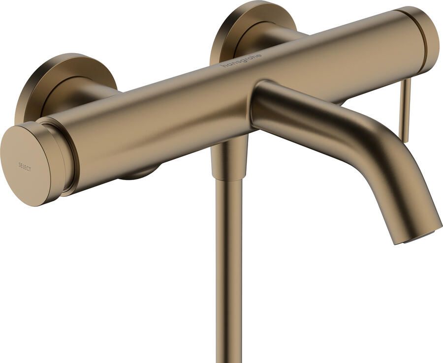 Hansgrohe Tecturis S ééngreeps badmengkraan opbouw Brushed Bronze