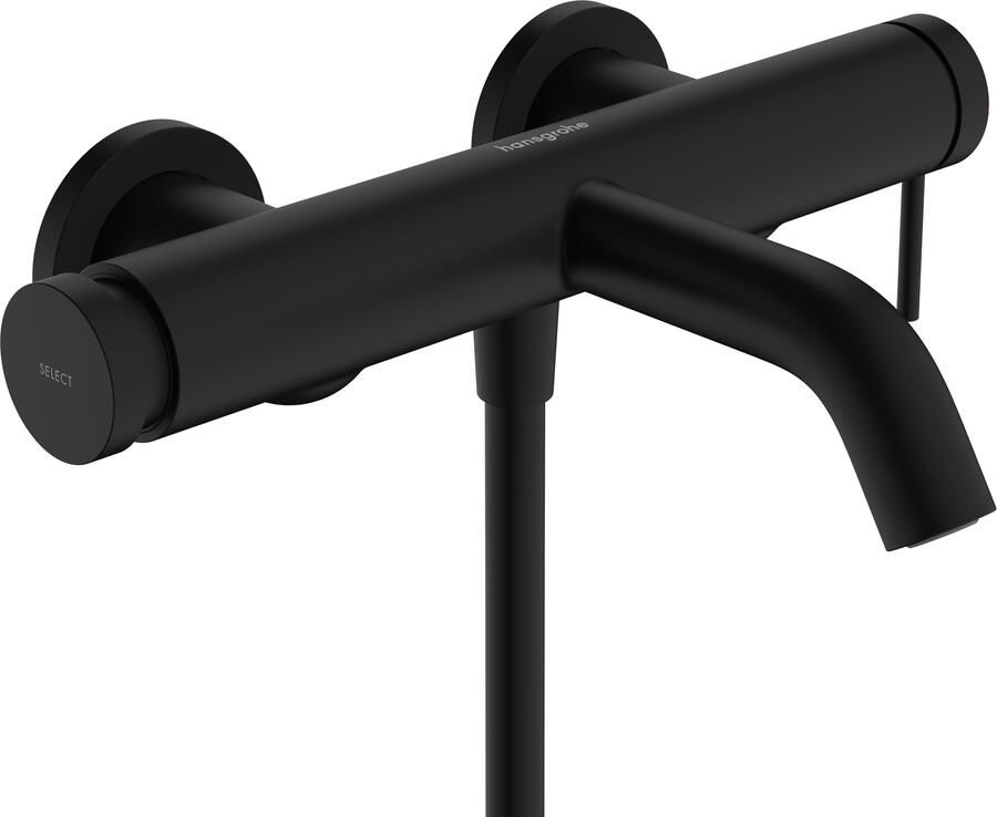 Hansgrohe Tecturis S ééngreeps badmengkraan opbouw mat zwart