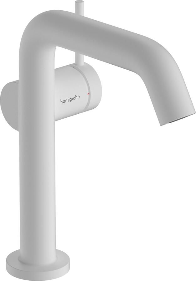 Hansgrohe Tecturis S Wastafelmengkraan coolstart afvoerplug -15.1cm uitloop mat wit 73340700