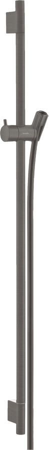 Hansgrohe Unica UnicaS Puro glijstang 90cm m. Isiflex`B doucheslang 160cm brushed black chroom 28631340
