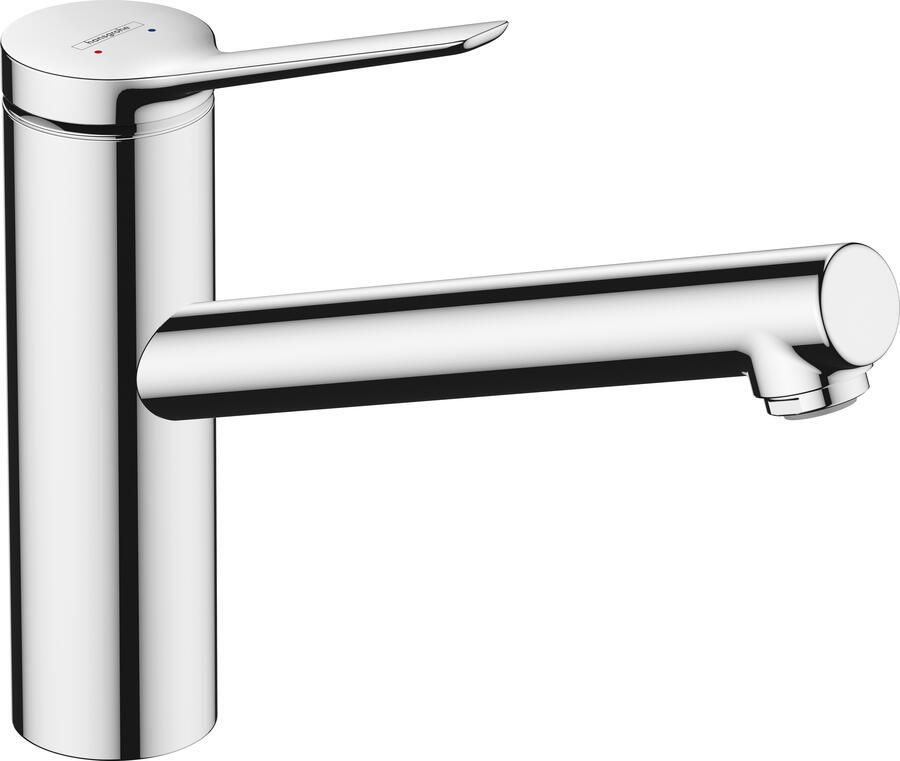 Hansgrohe Zesis M33 1-gats keukenkraan 150 1jet met draaibare uitloop chroom