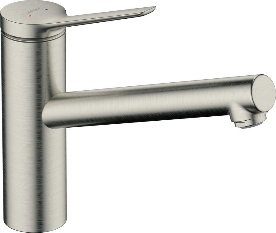 Hansgrohe Zesis M33 ééngreeps keukenmengkraan 150 LowPressure 1jet rvs look