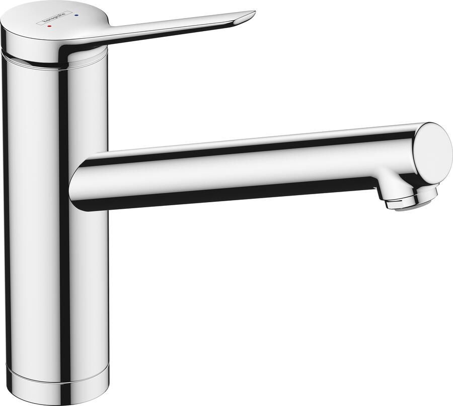 Hansgrohe Zesis M33 ééngreeps keukenmengkraan 160 installetie voor een raam 1jet chroom