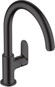 Hansgrohe Vernis Blend M35 keukenmengkraan met draaibare uitloop van 22 1 cm mat zwart