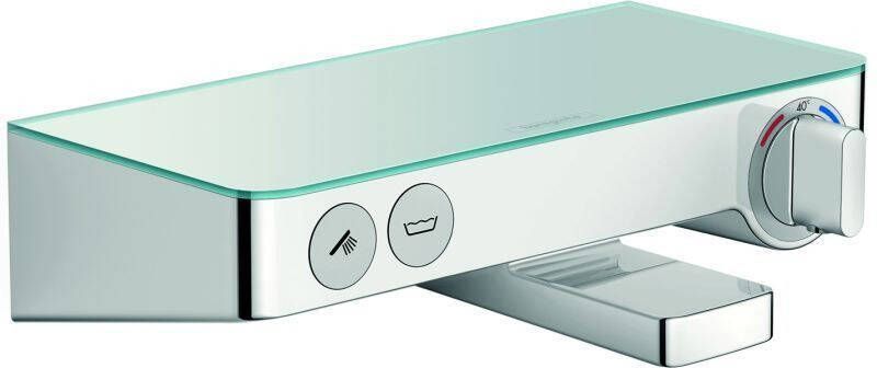 Hansgrohe Select shower tablet 300 badthermostaat met omstel wit chroom 13151400