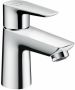 Hansgrohe Talis E ééngreeps wastafelmengkraan 80 CoolStart zonder afvoer chroom - Thumbnail 1