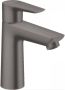 HANS GROHE Hansgrohe Talis E Wastafelmengkraan eengreeps 1-gats CoolStart 110mm zonder afvoergarnituur geborsteld zwart chroom - Thumbnail 1