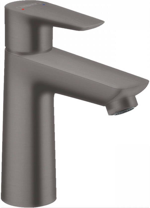 Hansgrohe Talis E ééngreeps wastafelmengkraan comfortzone 110 zonder waste 16 2 cm geborsteld zwart chroom