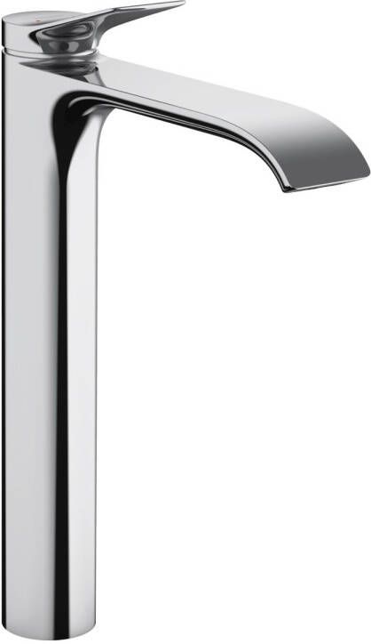 Hansgrohe Vivenis ééngreeps wastafelmengkraan highriser 252 zonder afvoer chroom