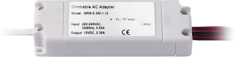 Hasler Trafo 230V dimbare trafo: geschikt voor min.1 & max.1 12V