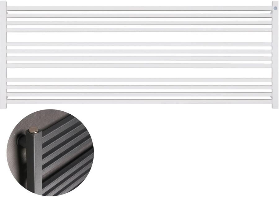 HD heating Radiator IP Bern 555x1000 mm 656 Watt C12 Graphite 50310990C12