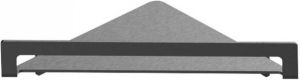 Herzbach DESIGN iX pvd hoekplanchet 216 black 21.6x3.7cm steel 21.821000.1.40