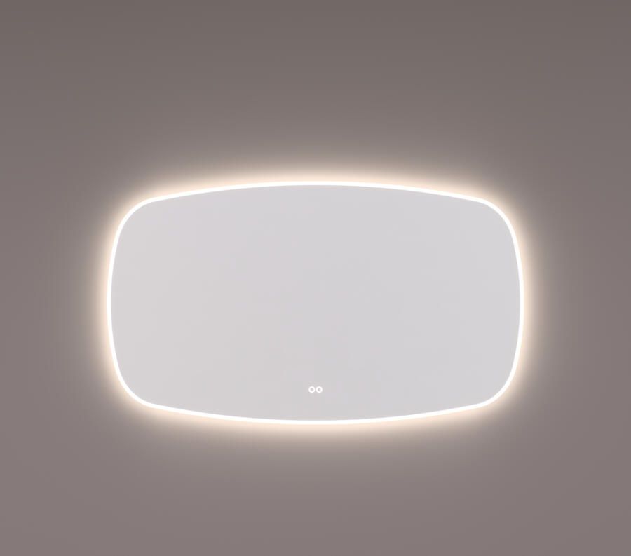 Hipp Design Spiegel SPV 19000 Deens Ovaal Horizontaal Met Verlichting Incl. Spiegelverwarming (Alle Maten)