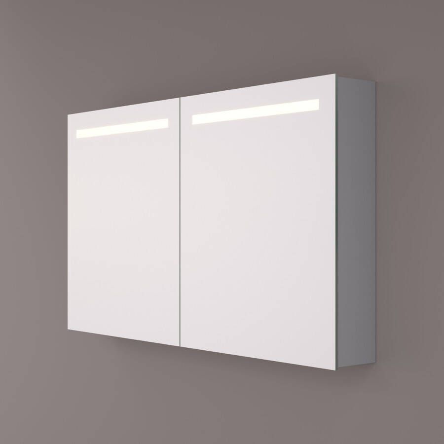 Hipp Design Spiegelkast SPK 51000 Rechthoek Met Verlichting Incl. Spiegelverwarming en Stopcontact (Alle Maten)