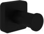 Hotbath Gal handdoekhaak 4 x 4 x 5 3 cm mat zwart - Thumbnail 1