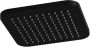 Hotbath Gal Hoofddouche Vierkant 22 cm Mat zwart GL100BL - Thumbnail 1