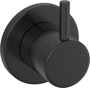 Hotbath COBBER Afbouwdeel Inbouw douchemengkraan Geborsteld zwart PVD CB131EXTMBP