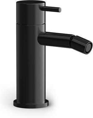 Hotbath COBBER Bidetmengkraan zonder waste Gepolijst zwart PVD CB018PBP