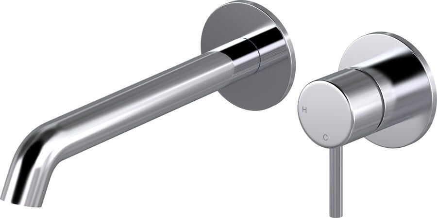 Hotbath BUDDY Afbouwdeel tbv Inbouw wastafelkraan 22cm Chroom (B105EXT22CR)