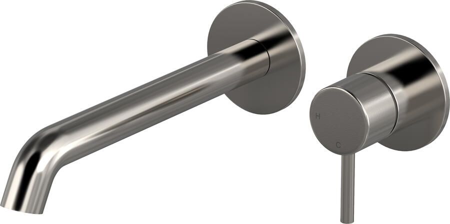 Hotbath BUDDY Afbouwdeel tbv Inbouw wastafelkraan 22cm Geborsteld Nikkel (B105EXT22GN) - Foto 2