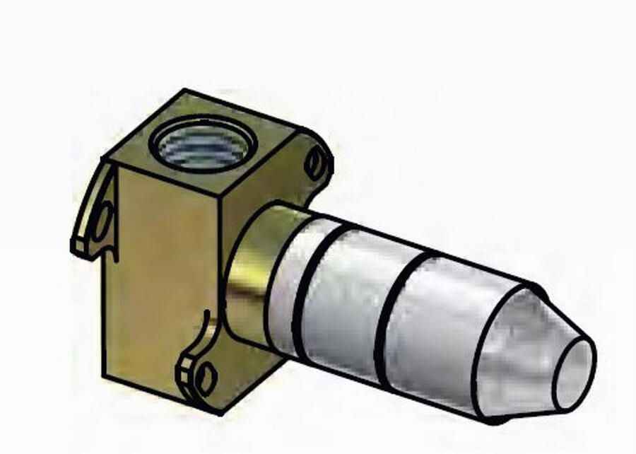 Hotbath Cobber inbouwdeel voor CB010C inbouw stopkraan voor koud water