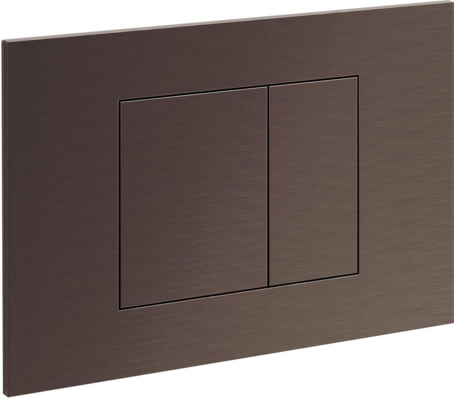 Hotbath &MORE Bedieningspaneel geschikt voor Geberit U Geborsteld Koper PVD (BAS320BCP)