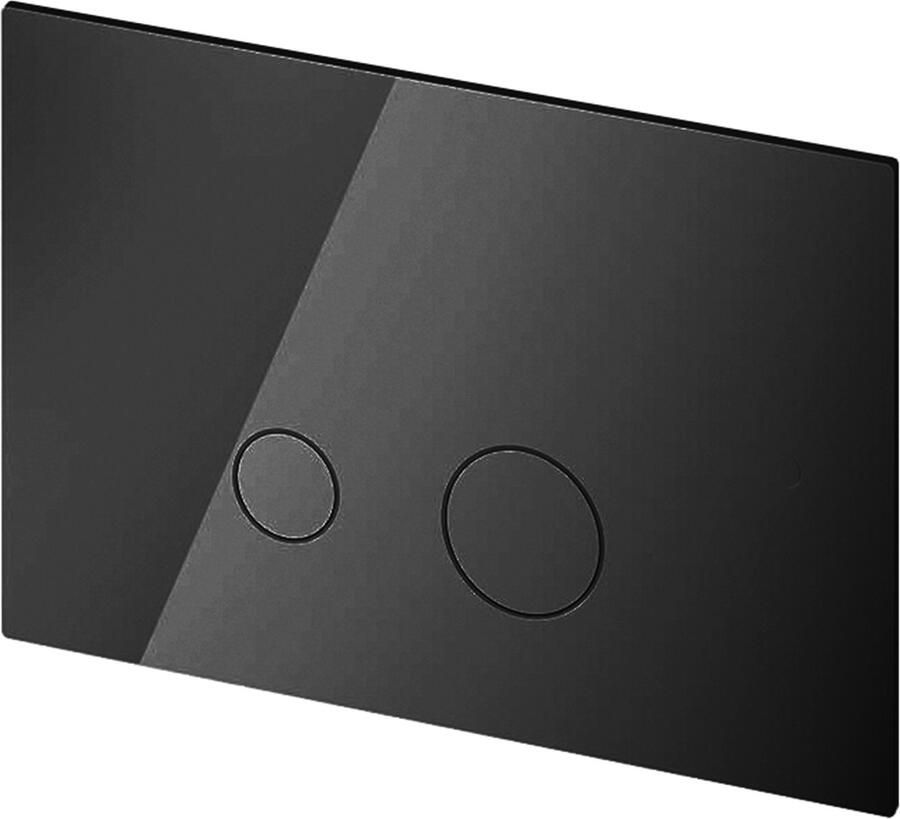 Hotbath &MORE Bedieningspaneel geschikt voor Geberit UP320 Gepolijst Zwart PVD (BAR320PBP)