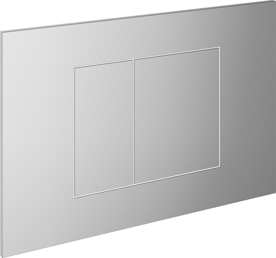 Hotbath &MORE Bedieningspaneel geschikt voor Geberit UP320 UP720 TECE Box 8 CR Chroom (BAS320CR)