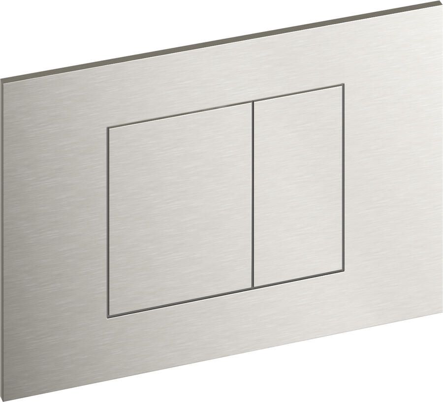 Hotbath &MORE Bedieningspaneel geschikt voor Geberit UP320 UP720 TECE Box 8 GN Geborsteld Nikkel (BAS320GN)