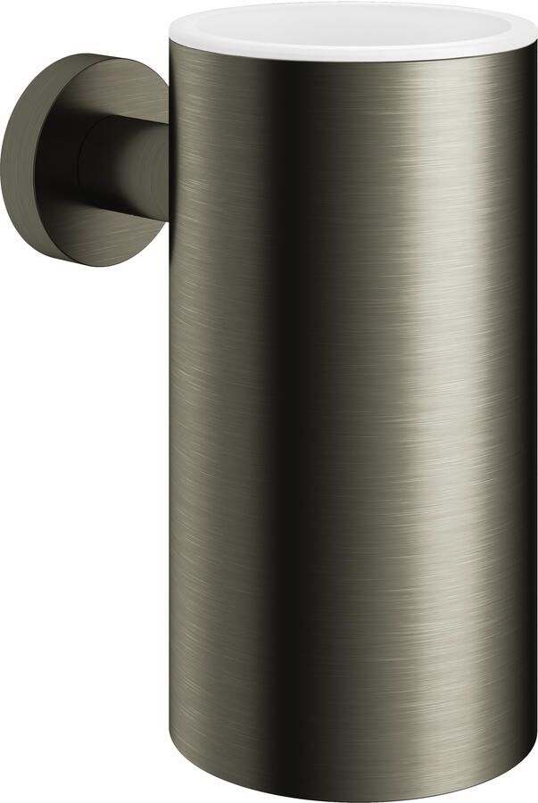 Hotbath &MORE Bekerhouder BGP Geborsteld Gunmetal PVD (BAA01BGP)