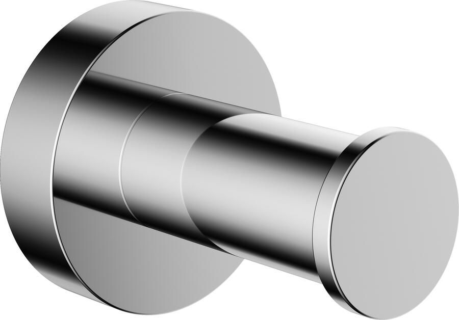 Hotbath &MORE Haak BGP Geborsteld Gunmetal PVD (BAA03BGP)