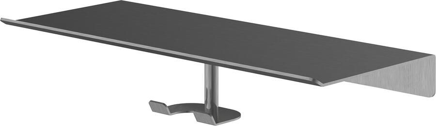 Hotbath enMORE Haak Voor Glaswisser voor planchet serie Geborsteld gunmetal PVD SHA06BGP