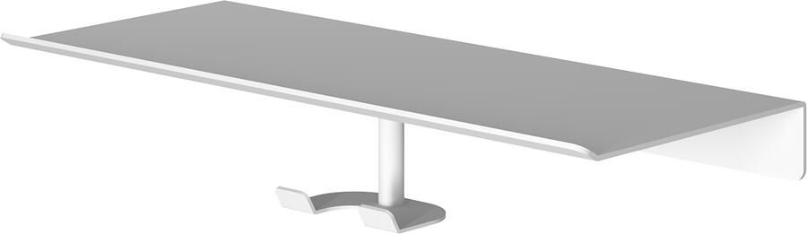 Hotbath enMORE Haak Voor Glaswisser voor planchet serie Mat wit SHA06WH