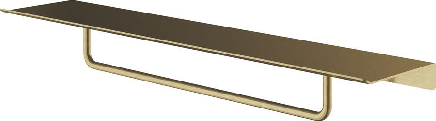 Hotbath &MORE Handdoek Rek 40cm voor planchet serie Geborsteld messing PVD SHA04BBP