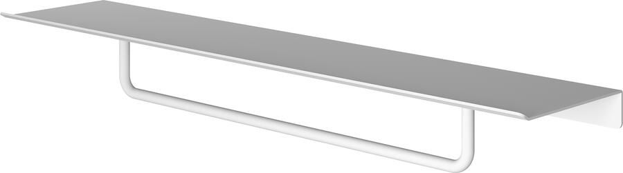 Hotbath &MORE Handdoek Rek 40cm voor planchet serie Mat wit SHA04WH