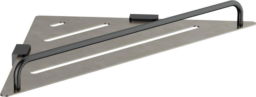 Hotbath &MORE Hoek planchet PBP Gepolijst Zwart PVD (BAA22PBP)