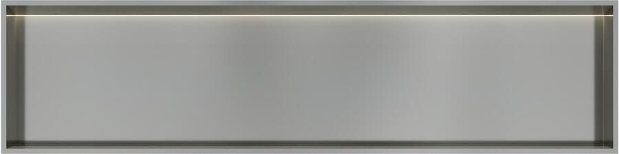 Hotbath &MORE Inbouwbox of inbouwnis 30x120x10 with LED IP44 Tuscan bronze BOX120LTB