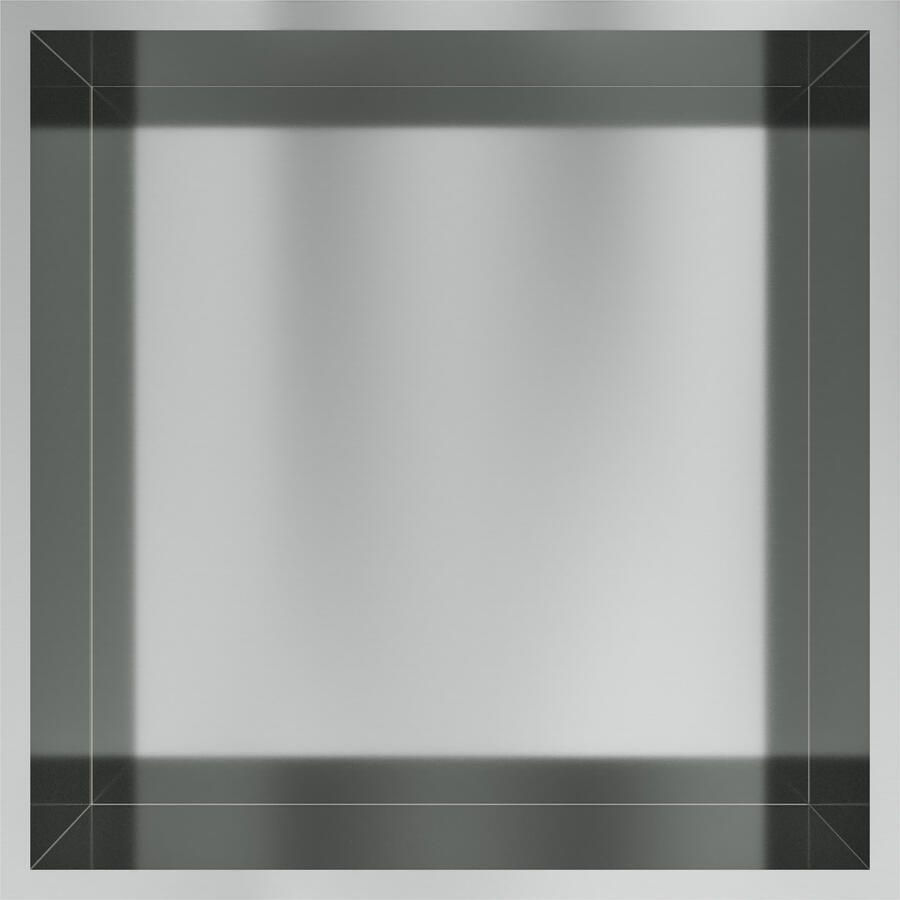 Hotbath &MORE Inbouwbox of inbouwnis 30x30x10 Geborsteld gunmetal PVD BOX030BGP - Foto 2