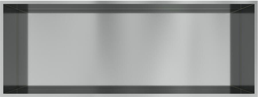 Hotbath &MORE Inbouwbox of inbouwnis 30x80x10 Geborsteld gunmetal PVD BOX080BGP