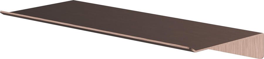Hotbath &MORE Planchet 30cm inclusief bevestigings rails Geborsteld koper PVD SH030BCP