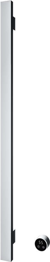 Hotbath &MORE set van 1 rails RASV135 SQUARE135 cm met separate schakelaar en inbouw element Chroom (RASV135-1CR)