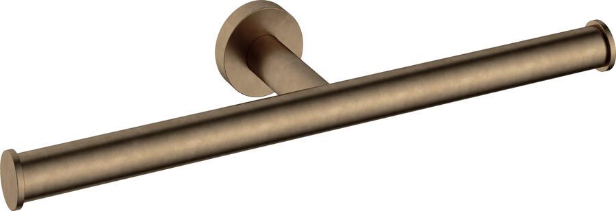 Hotbath &MORE Toiletrolhouder dubbel AB Living Colours vormen een natuurlijk patina Verouderd Messing (BAA05AB)