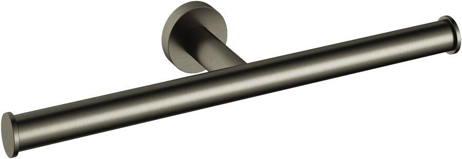 Hotbath &MORE Toiletrolhouder dubbel BGP Geborsteld Gunmetal PVD (BAA05BGP)