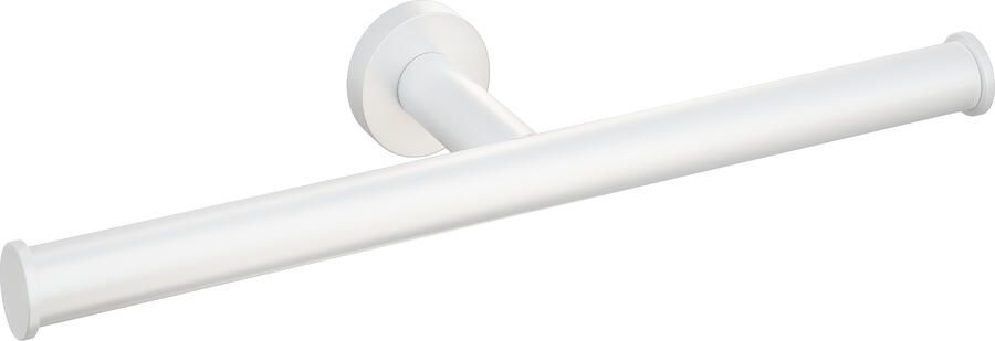 Hotbath &MORE Toiletrolhouder dubbel WH Mat Wit (BAA05WH)